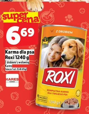 Karma dla psa Roxi promocja w TOPAZ