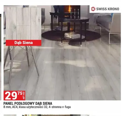 Panel podłogowy Dąb Siena Swiss Krono promocja w Merkury Market