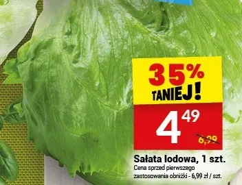 Sałata lodowa promocja w Twój Market