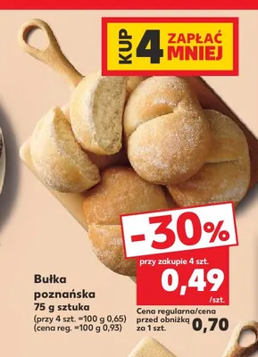 Bułka poznańska promocja w Kaufland