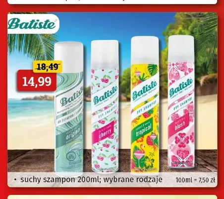 Suchy szampon Batiste Original promocja w Drogeria Kosmyk