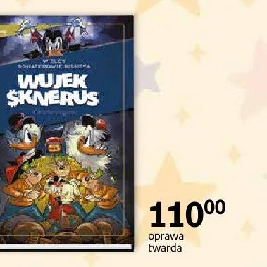 Komiks Wielcy Bohaterowie Disneya Wujek Sknerus oprawa twarda promocja w Dzień Dziecka