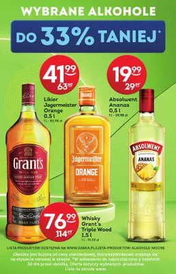 Likier Jägermeister Orange promocja w Żabka
