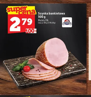 Szynka bankietowa Mazury Ełk promocja w TOPAZ