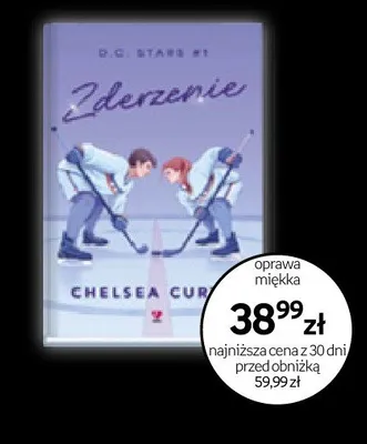 Książka Zderzenie Chelsea Curto promocja w Empik