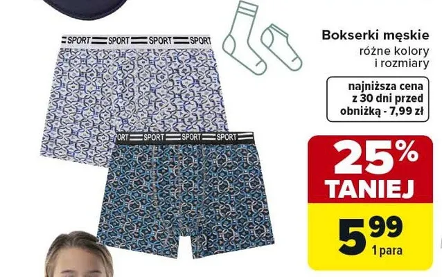 Bokserki promocja w Carrefour