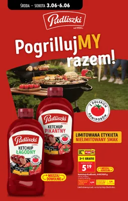 Ketchup Pudliszki pikantny promocja w Biedronka