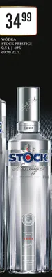 Wódka Stock Prestige promocja w Dino