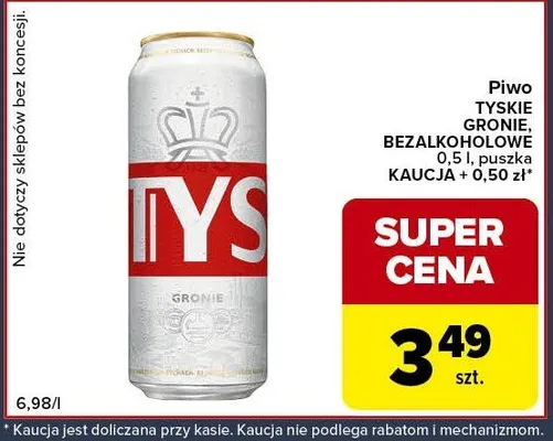 Piwo gronie bezalkoholowe promocja w Globi