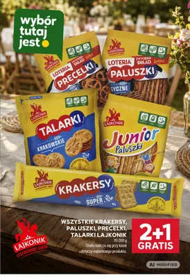 Precelki Lajkonik promocja w Stokrotka
