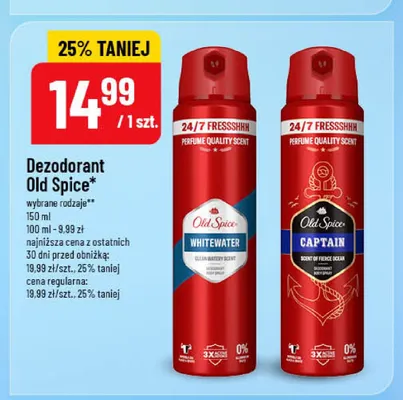 Dezodorant Old Spice Whitewater promocja w POLOmarket