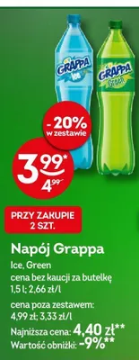 Napój Grappa Ice promocja w Żabka