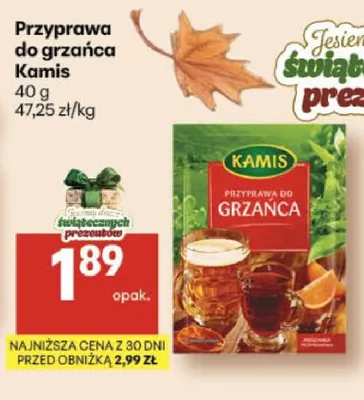 Przyprawa do grzańca Kamis promocja w Delikatesy Centrum