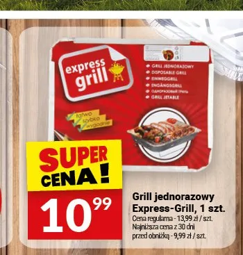 Grill jednorazowy Express-Grill promocja w Twój Market