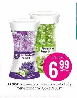 Odświeżacz kuleczki w żelu Ardor promocja w Drogerie Jasmin