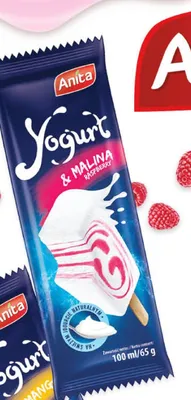 Lody Yogurt & Malina Anita promocja w POLOmarket