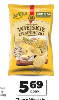 Chipsy Wiejskie Ziemniaczki Lorenz promocja w Odido