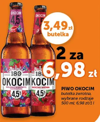 Piwo malina z borówką kanadyjską promocja w ABC