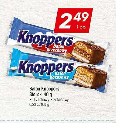 Baton Knoppers Kokosowy promocja w LEWIATAN