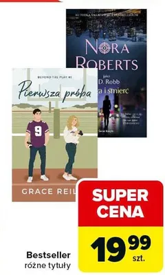 Bestseller różne tytuły promocja w Carrefour