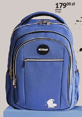 Plecak szkolny Moomin granatowy promocja w Empik