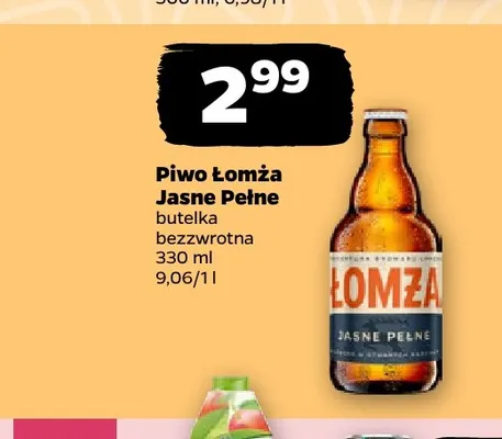Piwo Łomża promocja w Netto