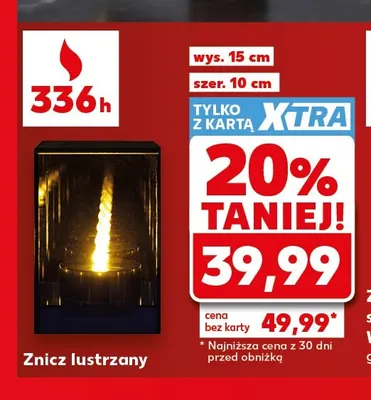 Znicz lustrzany promocja w Kaufland