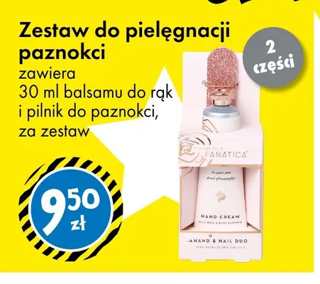 Zestaw do pielęgnacji paznokci Cosmetica Fanatica promocja w Tedi