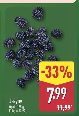 Jeżyny promocja w Aldi