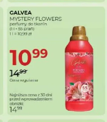 Perfumy do tkanin Galvea Mystery Flowers promocja w Drogerie Jawa