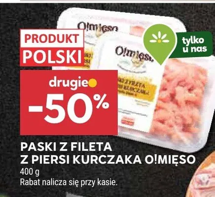 Paski z fileta z piersi kurczaka oimieso promocja w Stokrotka