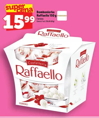 Bombonierka Raffaello Ferrero promocja w TOPAZ