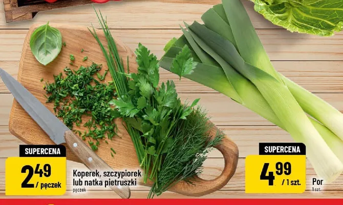 Koperek, szczypiorek lub natka pietruszki promocja w POLOmarket