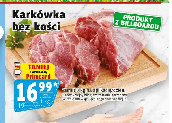 Karkówka bez kości promocja w Prim Market
