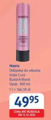 Odżywka do włosów Insta Cure Build-A-Bond promocja w Drogerie DM