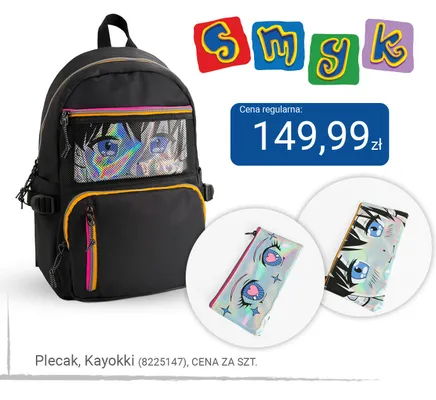 Plecak szkolny Kayokki promocja w Smyk