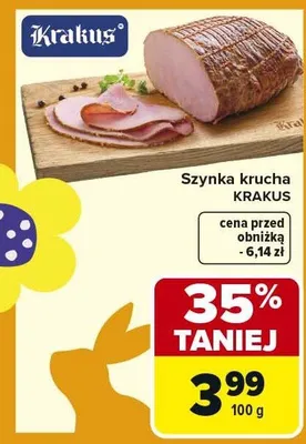 Szynka krucha promocja w Carrefour