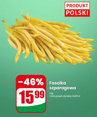 Fasolka szparagowa polska promocja w Dino
