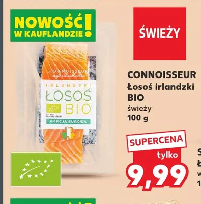 Łosoś irlandzki świeży Connoisseur promocja w Kaufland