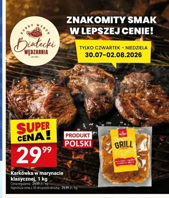 Karkówka w marynacie klasycznej Białecki Wędzarnia promocja w Twój Market