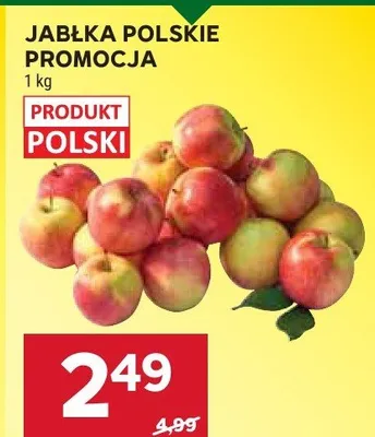 Jabłka polskie promocja promocja w Stokrotka