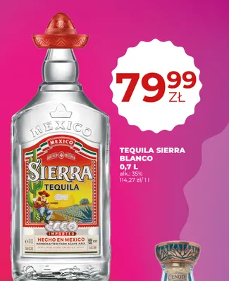 Tequila Sierra Blanco promocja w Duży Ben