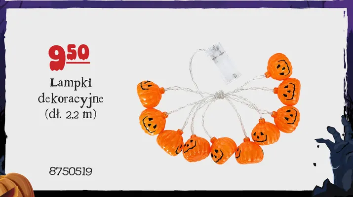 Lampki dekoracyjne dł. 2,2 m promocja w MR. DIY