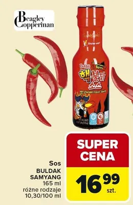 Sos Buldak Samyang promocja w Carrefour