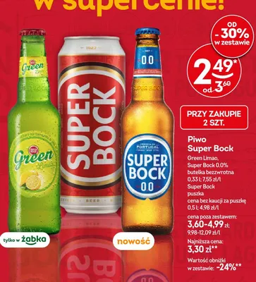 Piwo puszka promocja w Żabka