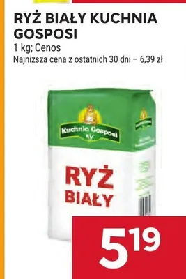 Ryż biały Kuchnia Gosposi promocja w Stokrotka