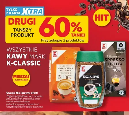 Kawa rozpuszczalna K-Classic Exclusive promocja w Kaufland