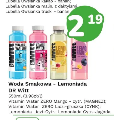 Lemoniada Dr Witt Liczi - Cytrusy promocja w Limonka