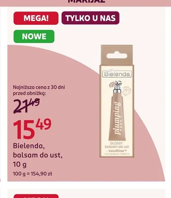 Balsam do ust Bielenda promocja w Rossmann