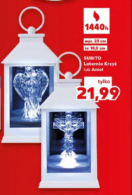 Latarnia Krzyż Subito promocja w Kaufland